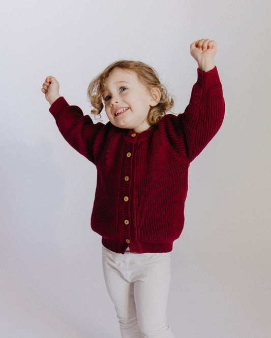Ojai Sweater in Berry