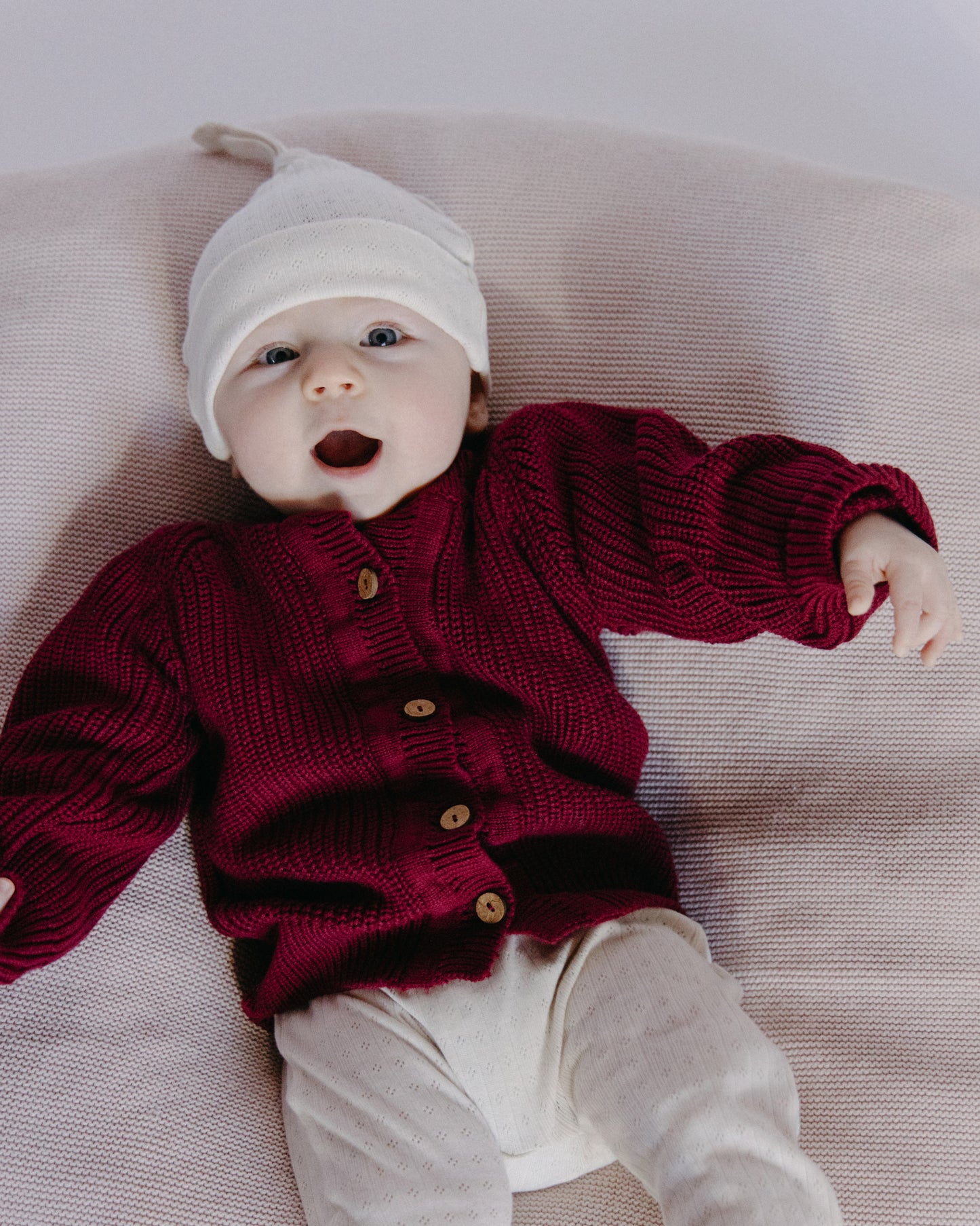 Ojai Sweater in Berry