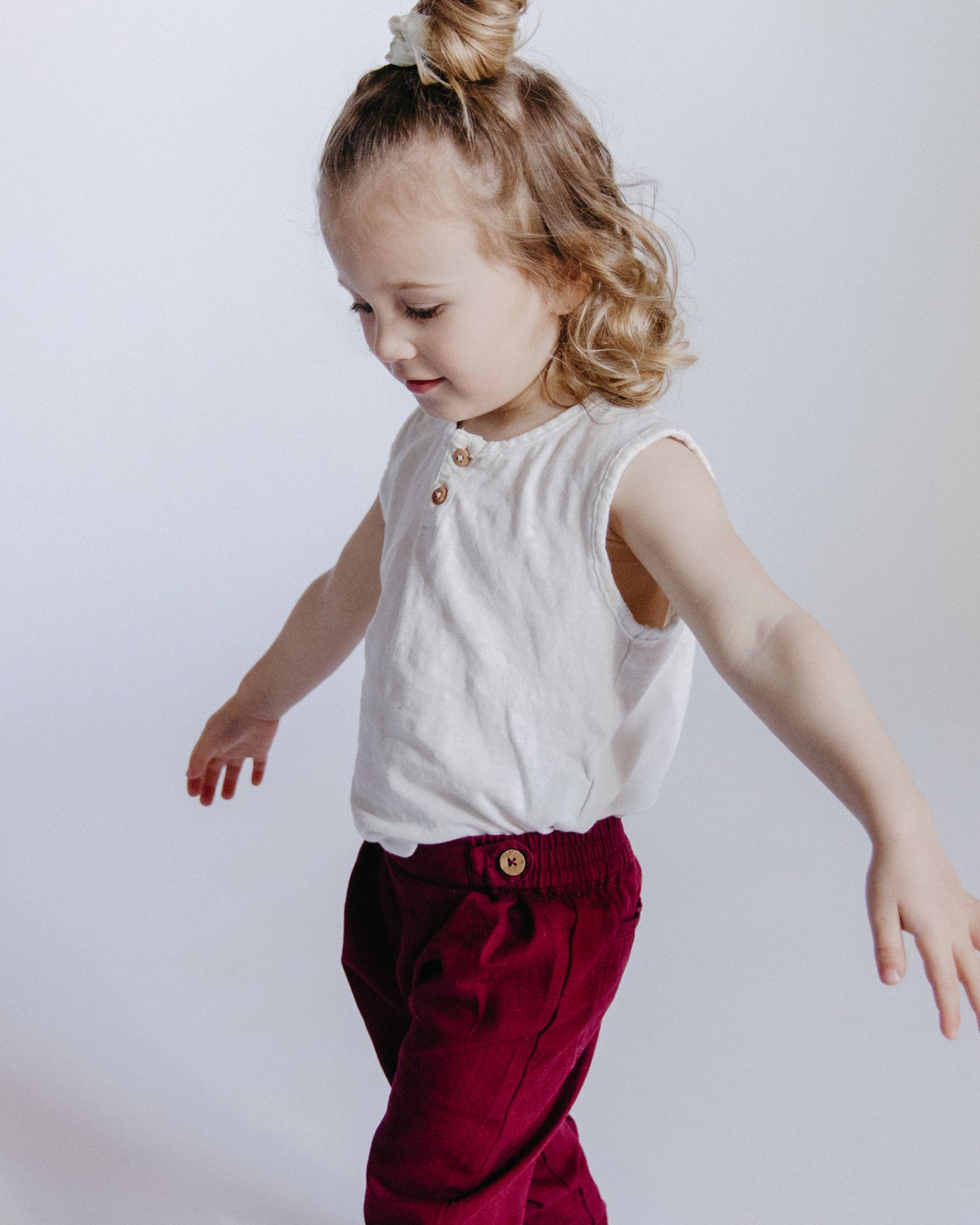 Marin Trouser in Berry