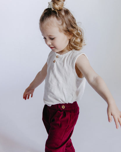 Marin Trouser in Berry