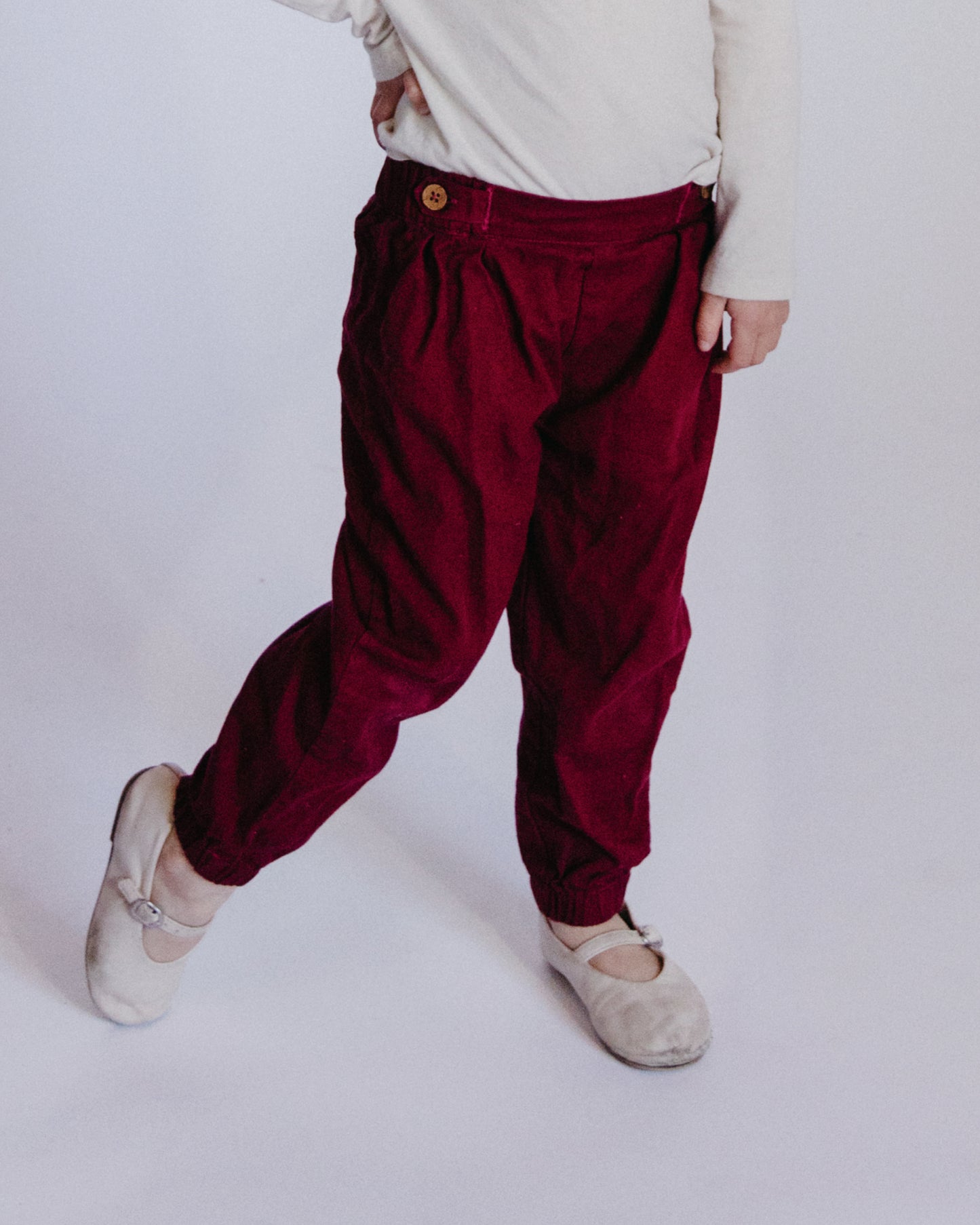 Marin Trouser in Berry